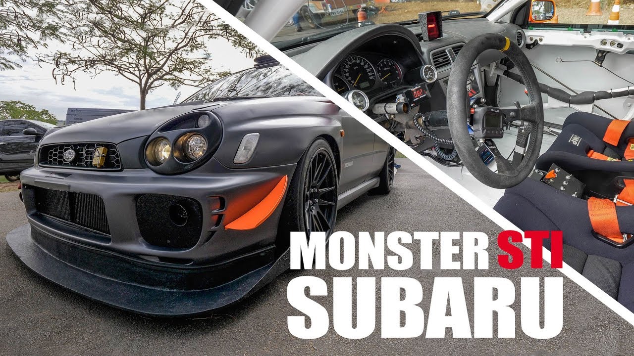SUBARU BUGEYE STI para TIME ATTACK e TRACK DAY | o mais PURO SOM BOXER JDM
