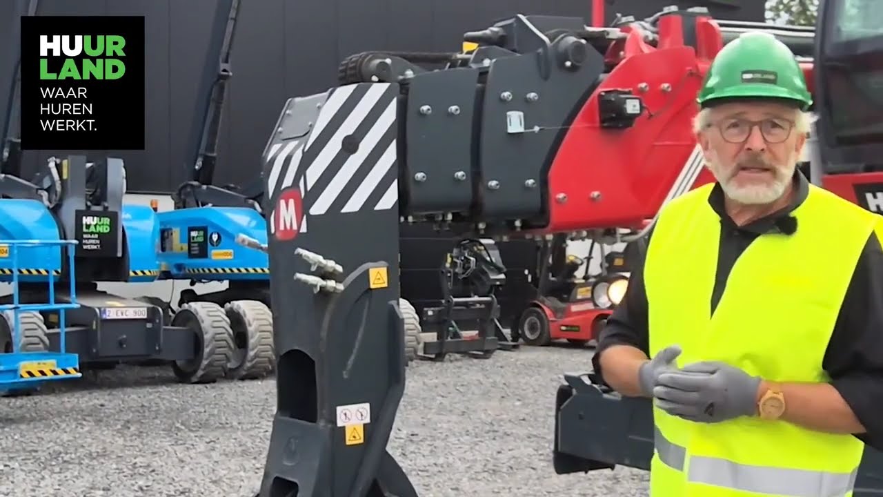 Hoe bedien ik het werkplatform van een roterende verreiker? - Huurland - Instructievideo
