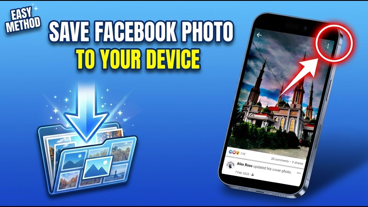 How to Save a Photo from Facebook
