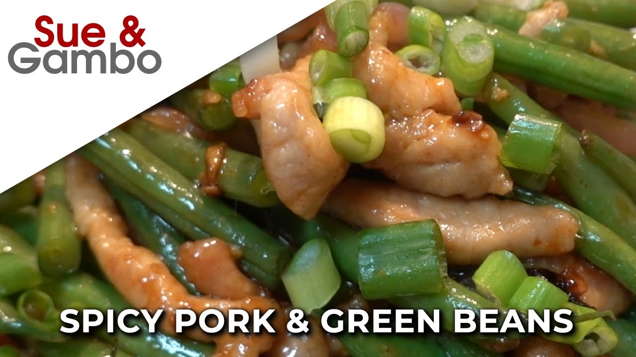 Spicy Pork and Green Beans Stir Fry