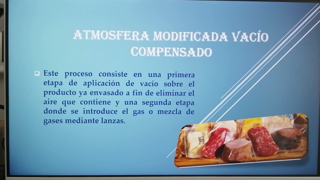 Atmósferas modificadas y empaque al vacío; Magaly Wittingham