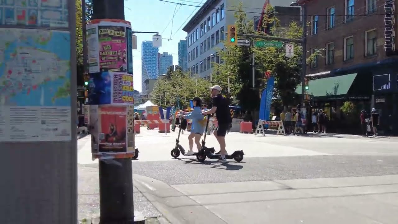 #🇨🇦4K Walk in Vancouver Downtown BC, Canada