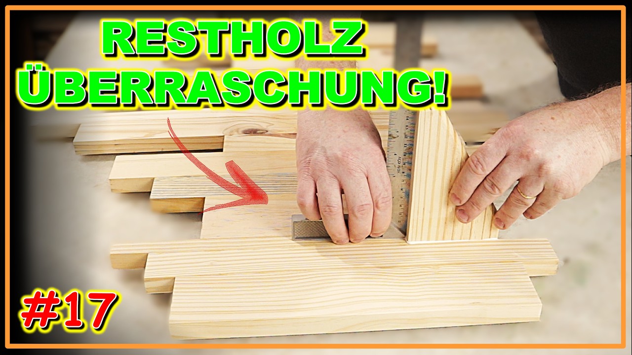 VERWANDEL HOLZRESTE IN EINZIGARTIGE DEKO! (VIDEO #17) #Tischlerei #Holzprojekte