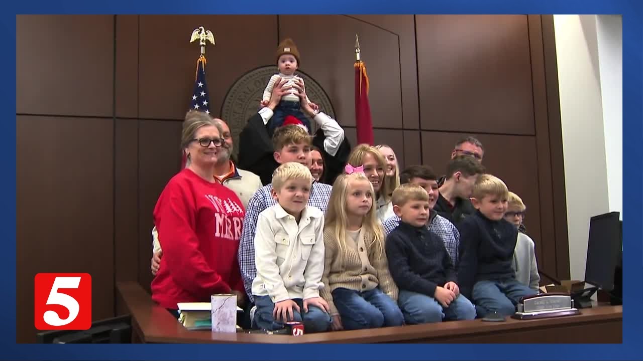 A Humphreys County family doubles in size and love, just in time for Christmas