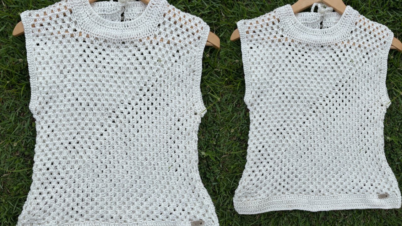 Blusa em crochê elegante! Blusa em crochê modelo guioper