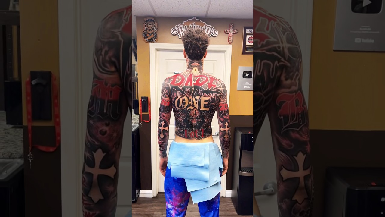 LaMelo Tattoo (NEW) #shorts #tattoo #melo #lameloball