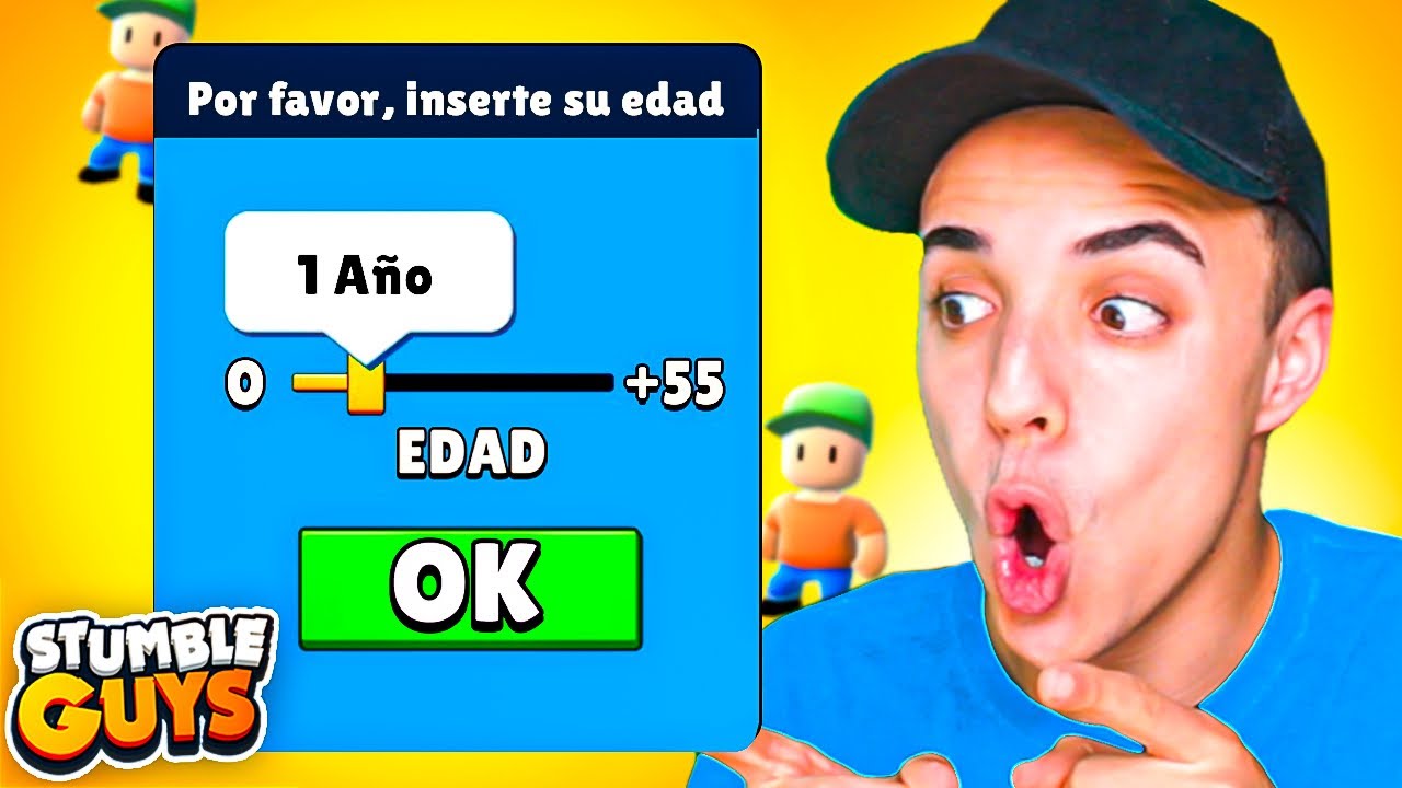 ESTO PASA si JUEGAS STUMBLE GUYS con 1 AÑO... 😨