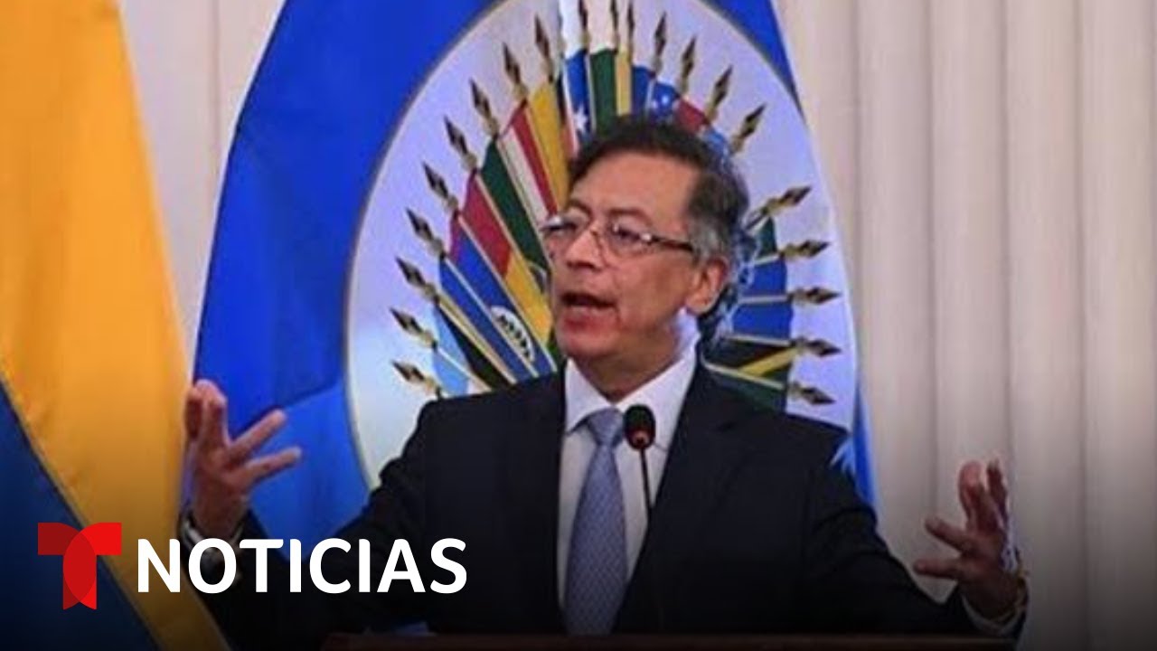 Gustavo Petro habla en la OEA
