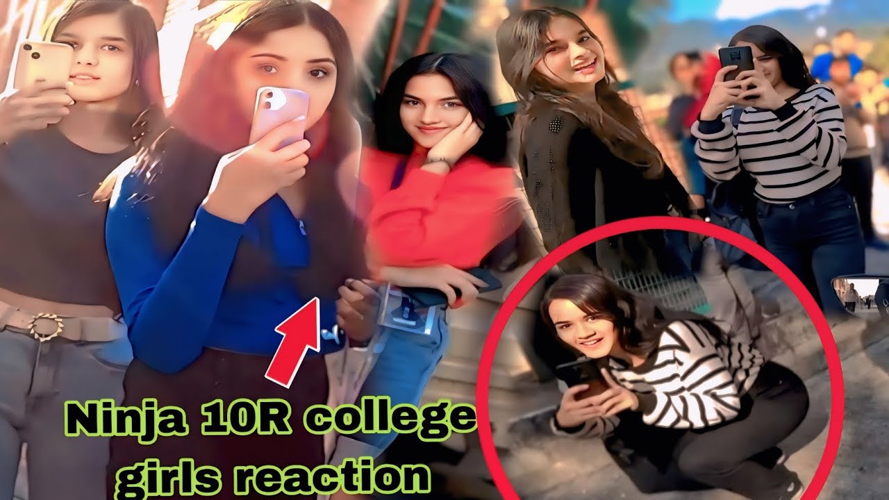 Kawasaki Ninja zx-10r cute girls reaction vlog