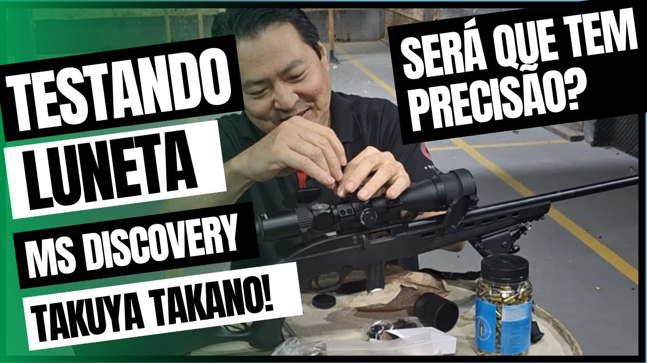 INSTALEI A LUNETA DISCOVERY MS 3-12X42 AOAC EM MINHA CARABINA 7022 - REVIEW DE PRECISÃO