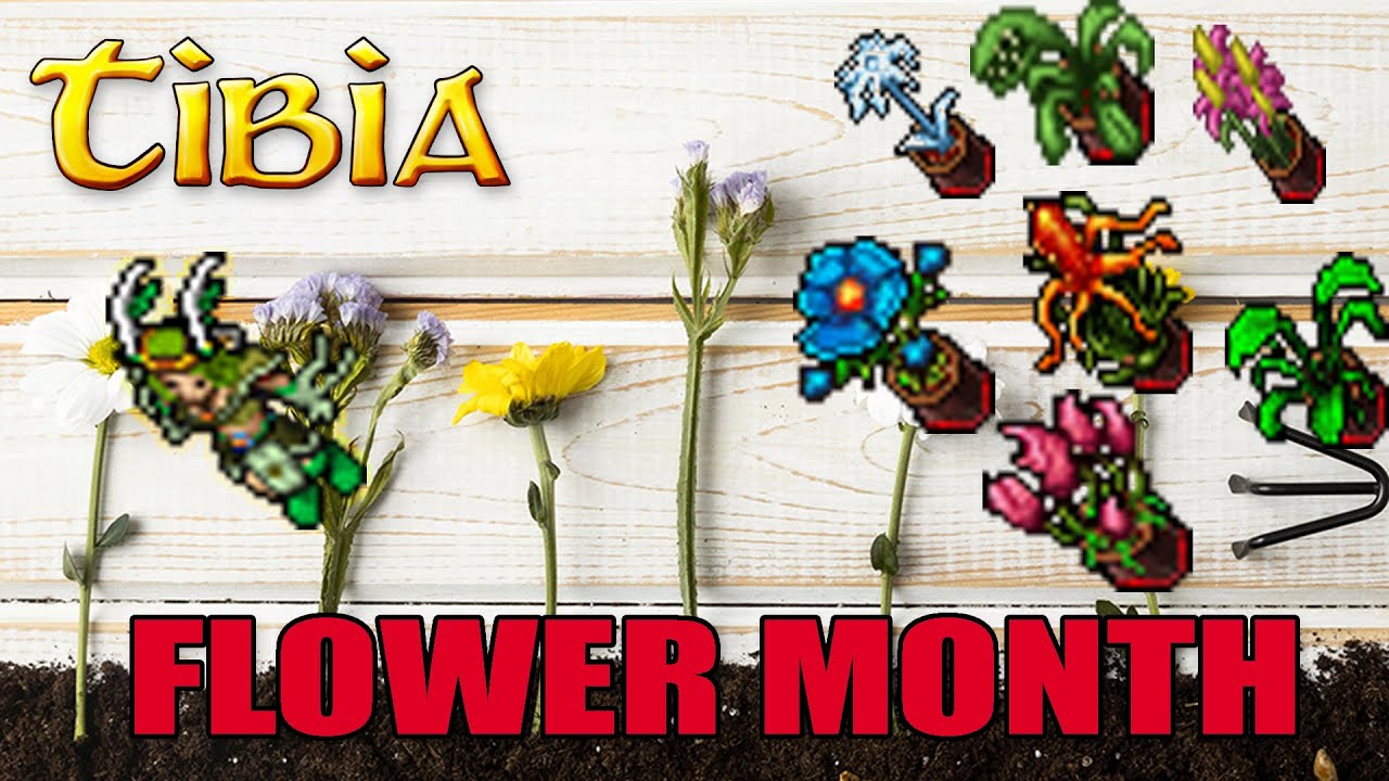 MIESIĄC KWIATÓW - Tibia - Flower Month - ŁATWA BESTIARKA