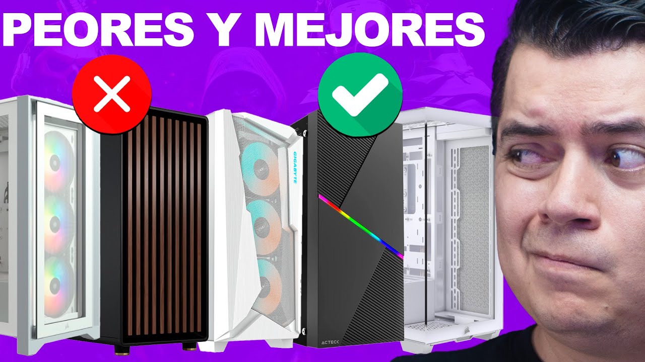 Los 5 PEORES y MEJORES Gabinetes BARATOS para 2025