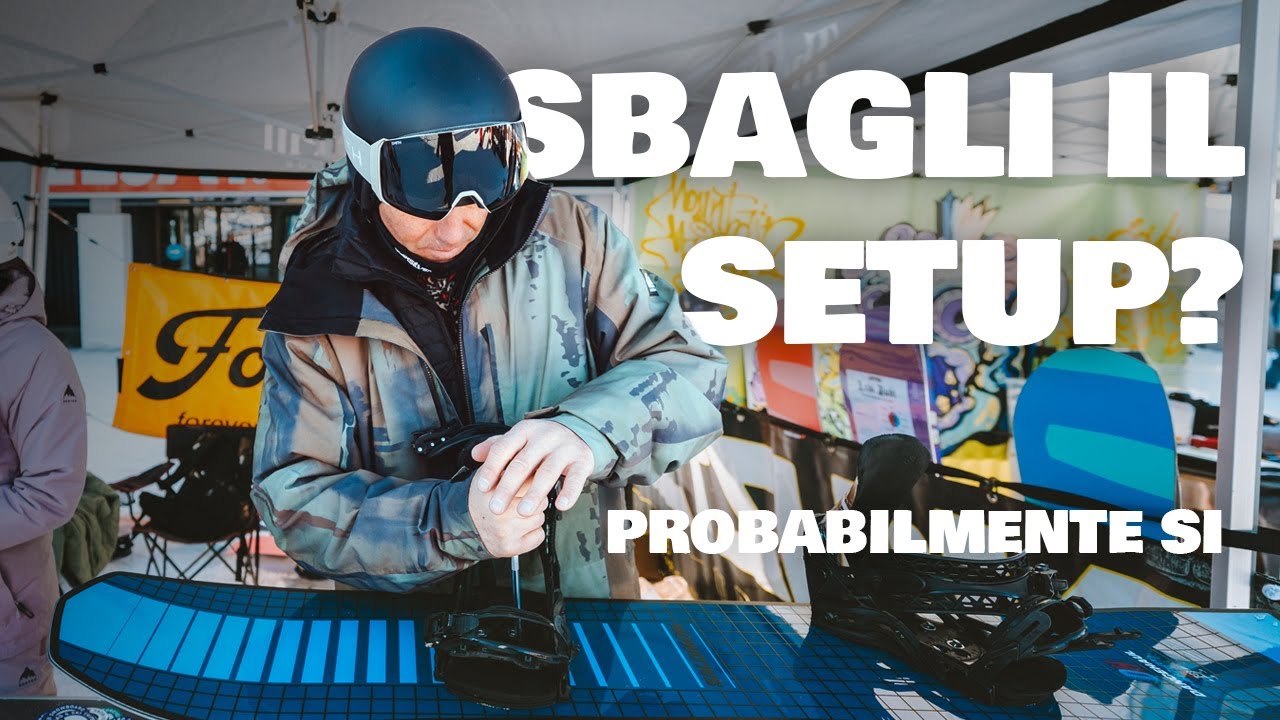 Come montare gli attacchi da snowboard | Stance e setup base e freeride