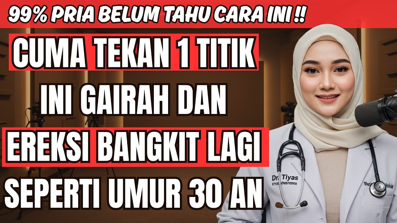 Hanya Tekan 1 Titik Ini Sebelum Tidur, Pria 60+ Kembali Kuat Seperti Usia 30!