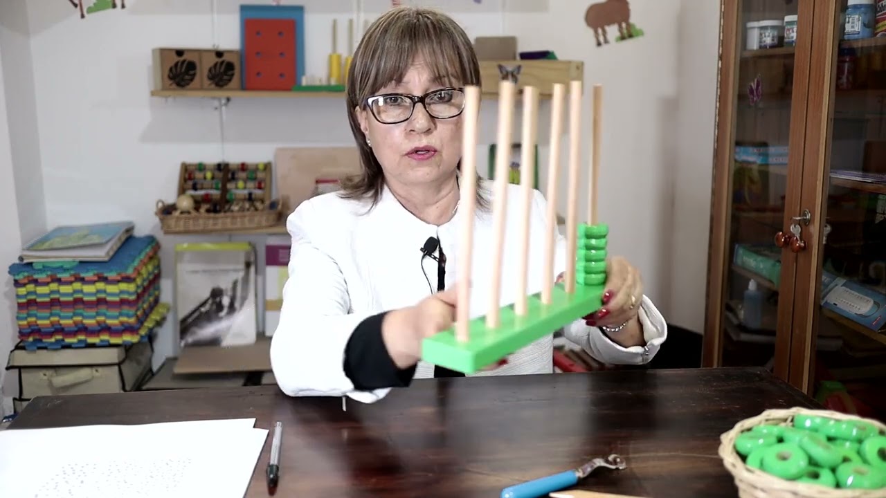 Enseñanza de Matemáticas a estudiantes ciegos y con baja visión, dirigido a maestros de primaria.
