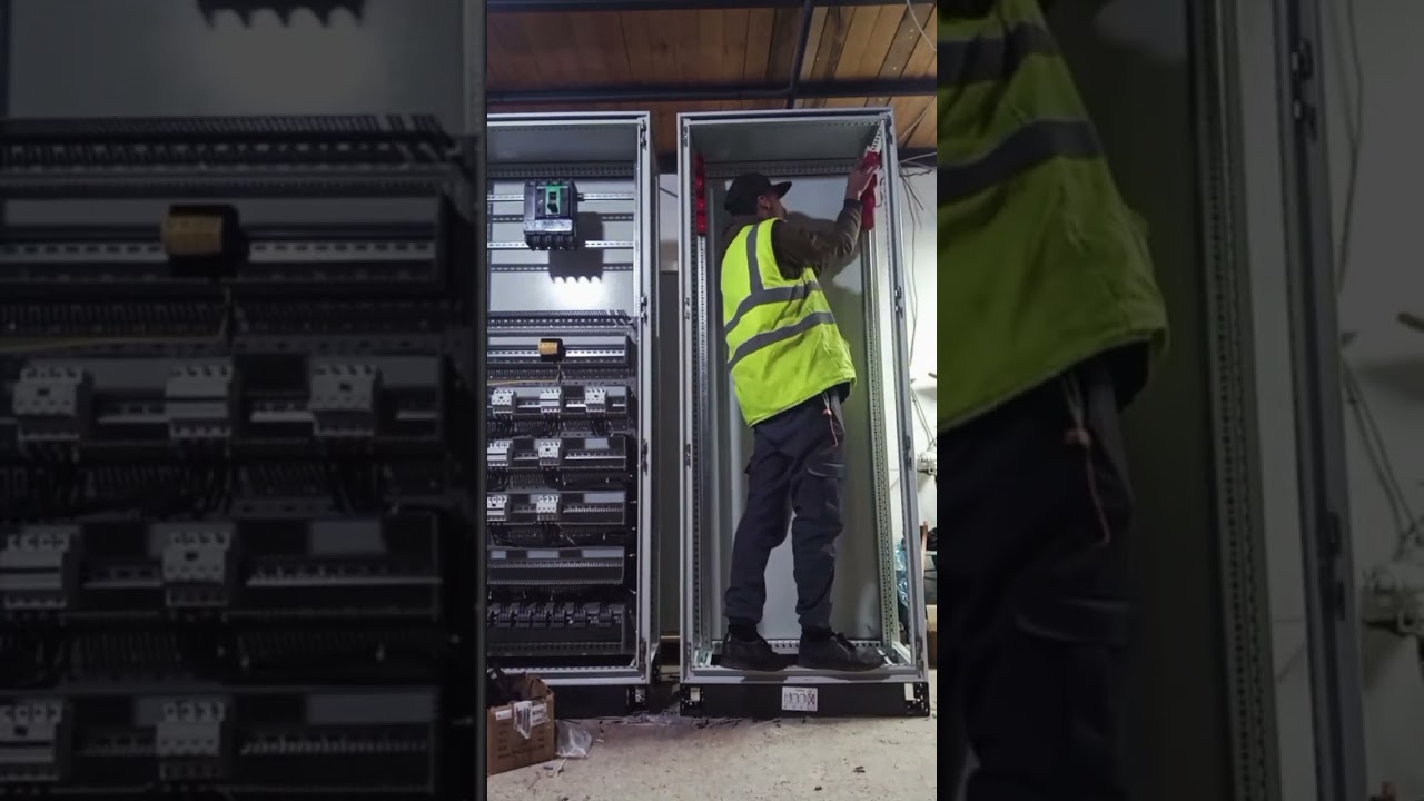 ARMOIRE TGBT CABLAGE (PART 1) بعض الطرق لتركيب وكبلاج لارموار #électricité 