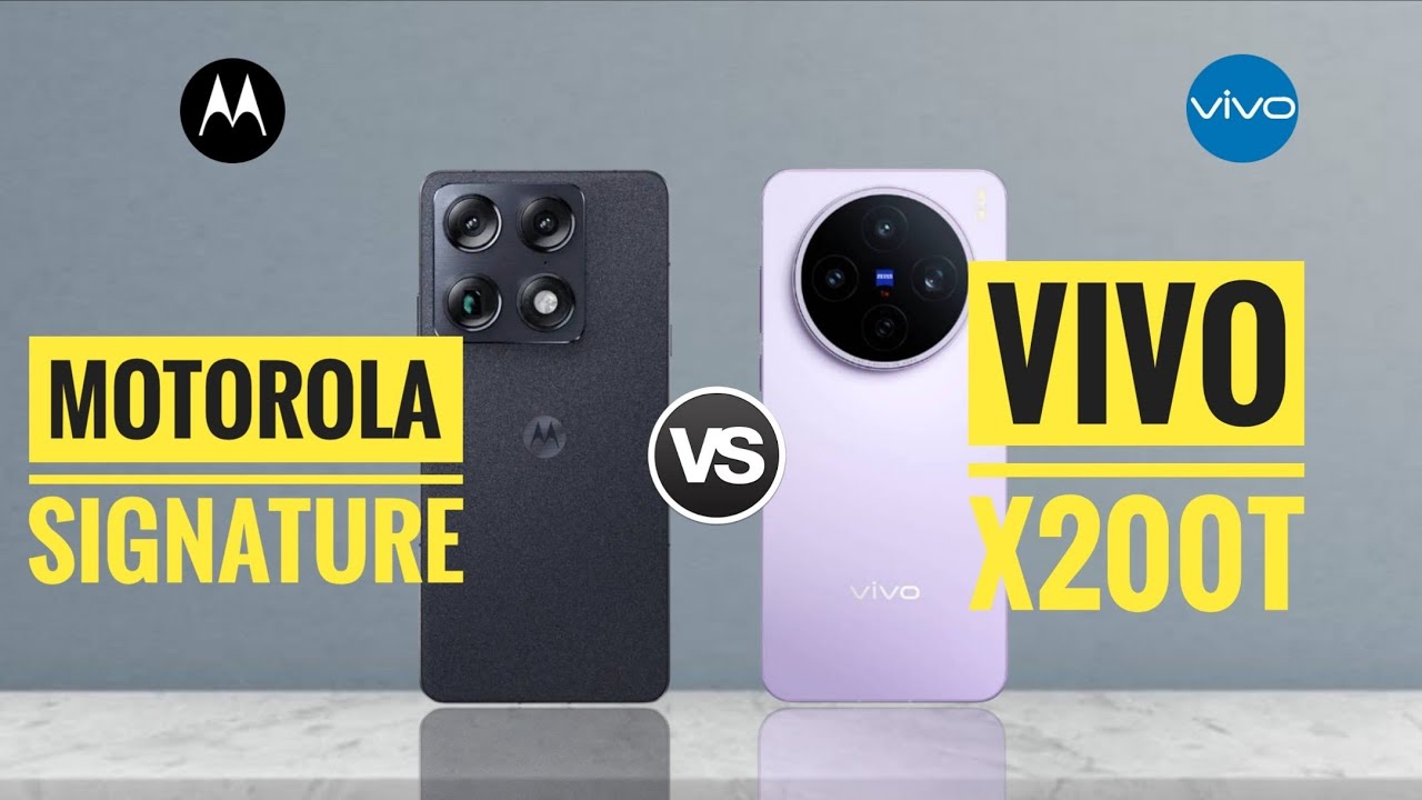 Motorola Signature vs Vivo X200T : Full Comparison ⚡ Which is Best?
