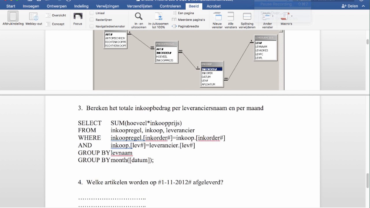 Les 6 EDM SQL opgaven