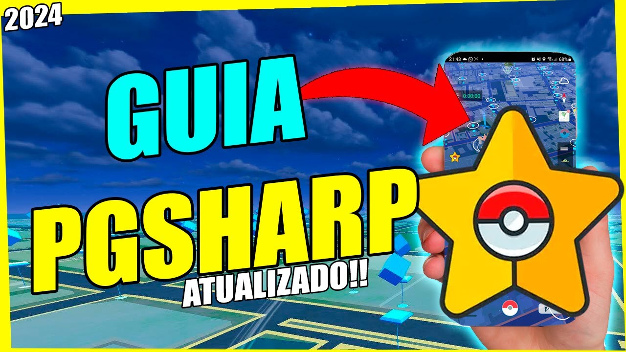 COMO BAIXAR E CONFIGURAR O PGSHARP FREE ATUALIZADO 2024!! #pgsharp #pokemongo