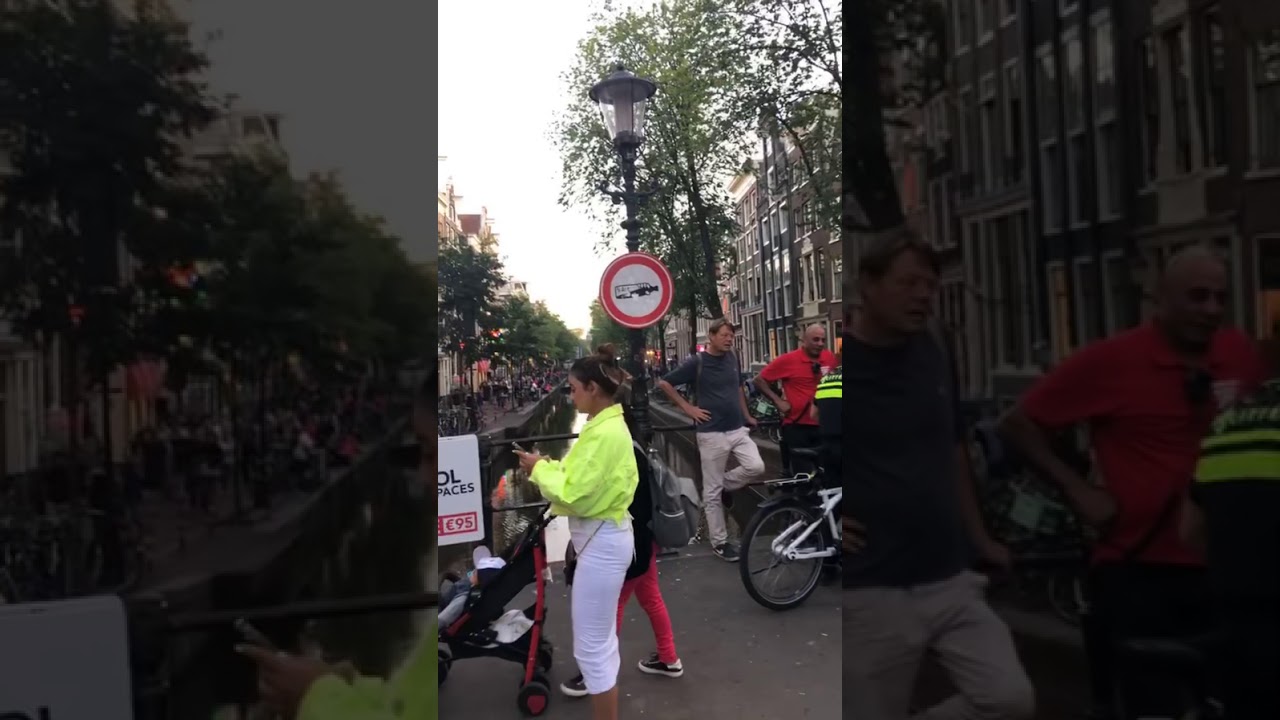 A walk through Amsterdam Red Light District during daytime | 2024