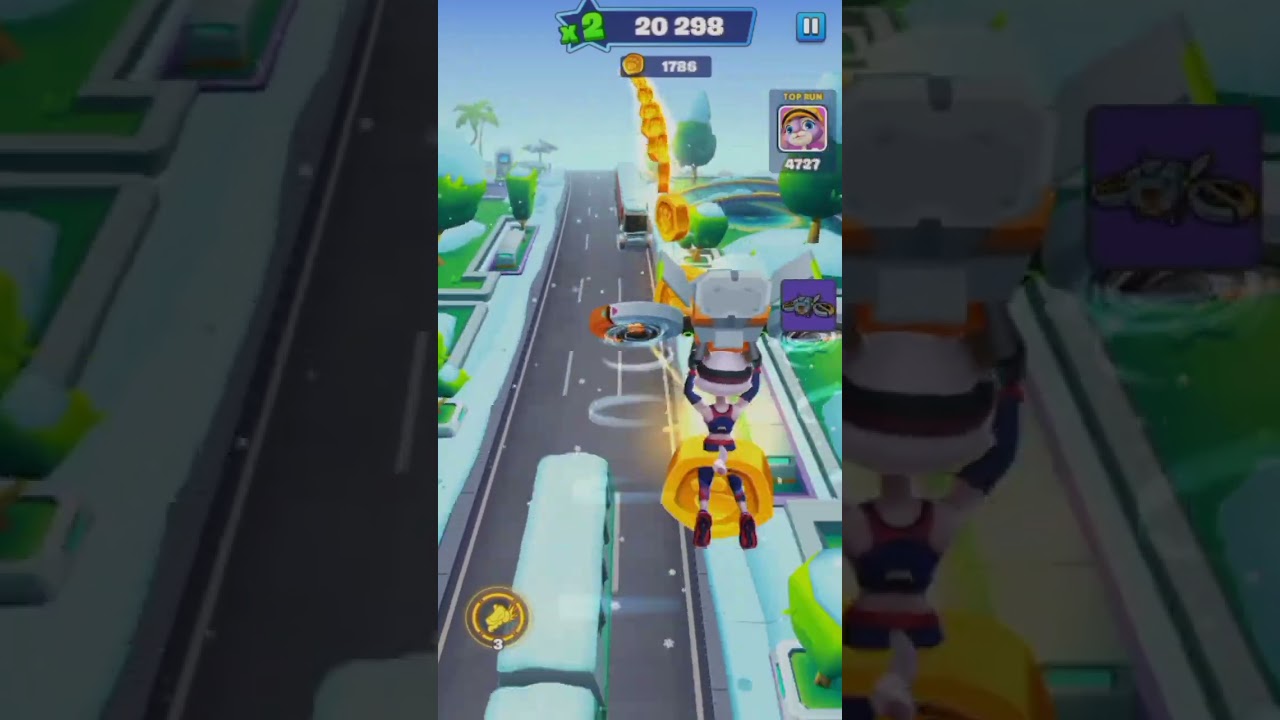 runner heroes shot game play |😱