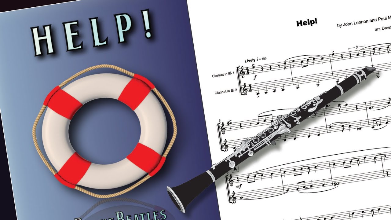 Help! by the Beatles, Clarinet Duet