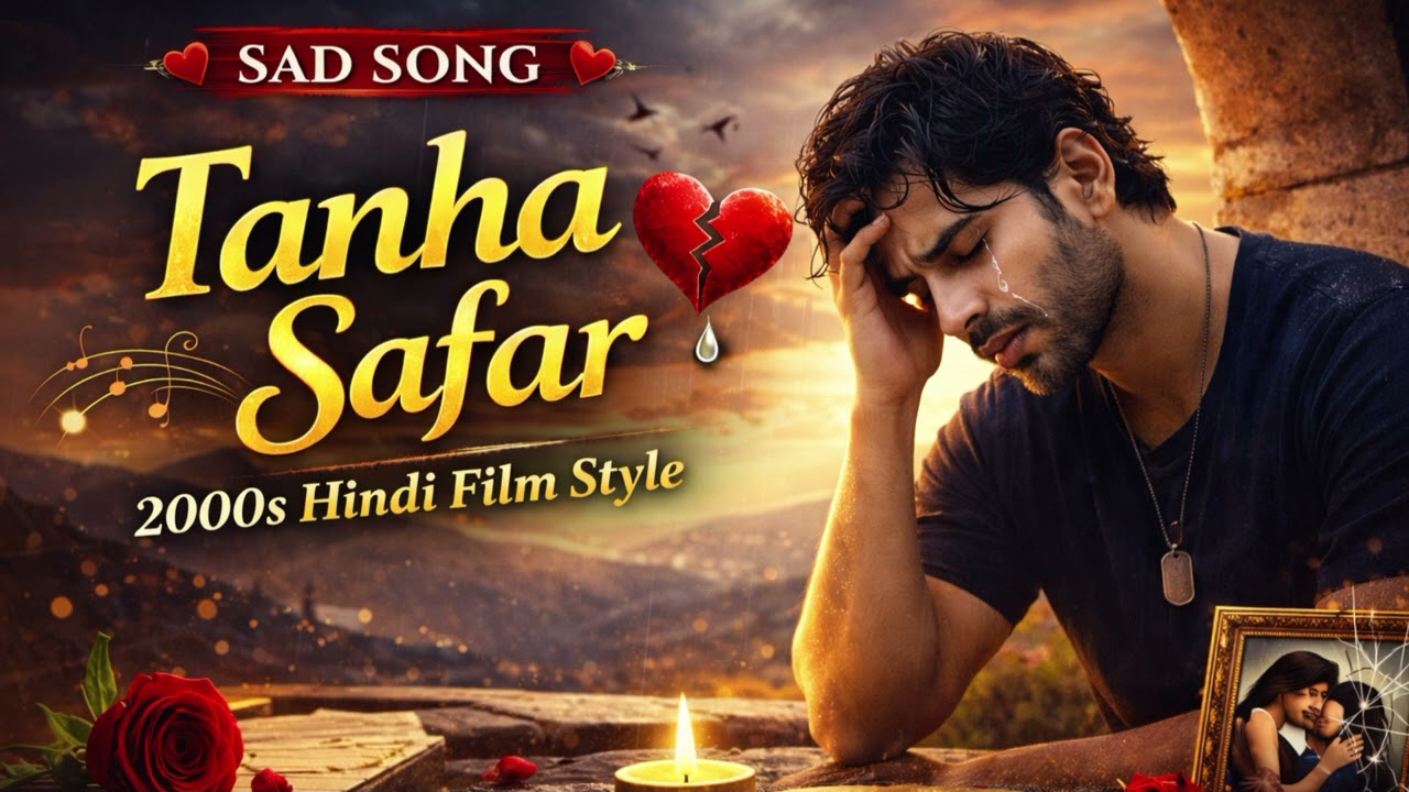 Tanha Safar 💔 | Heart Touching Hindi Sad Song | 2000s Bollywood Style Emotional Breakup Song 2026