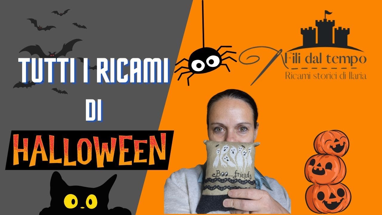 Tutti i miei ricami a tema Halloween!!!