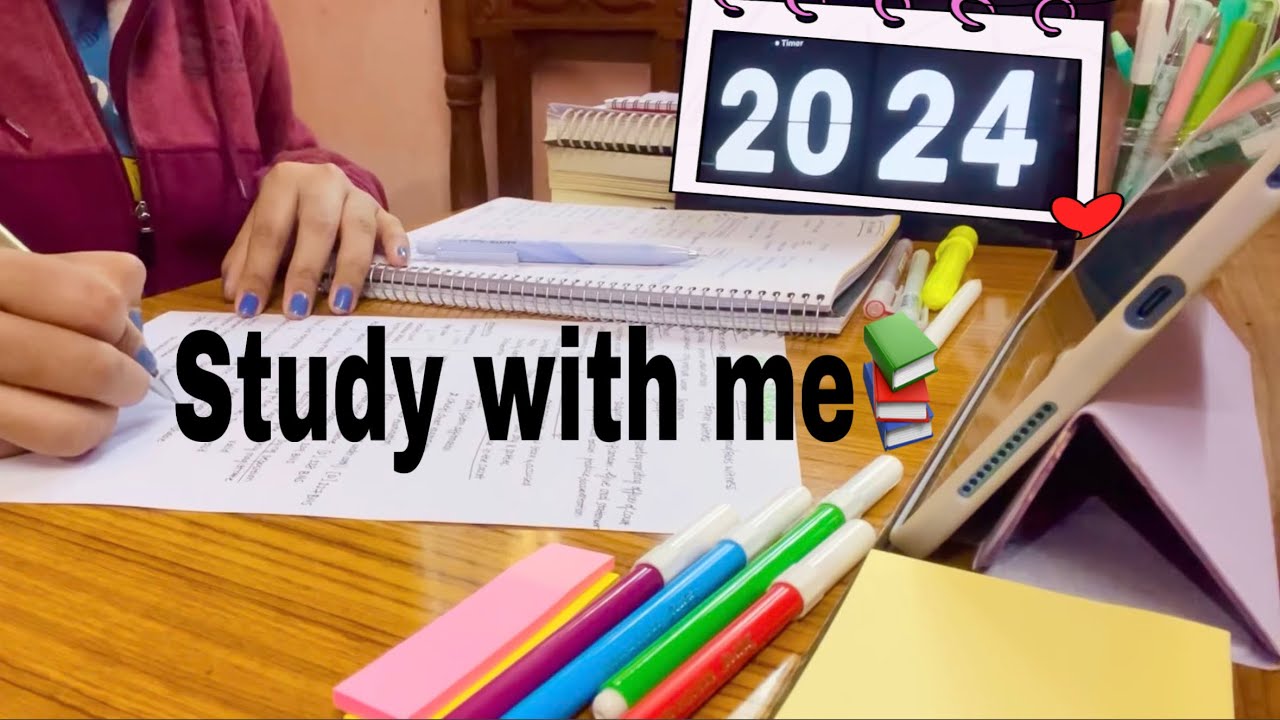 1 Hour Study with me⏰| Medical student👩‍⚕️| Forest bonafire sounds🍃 | No talking