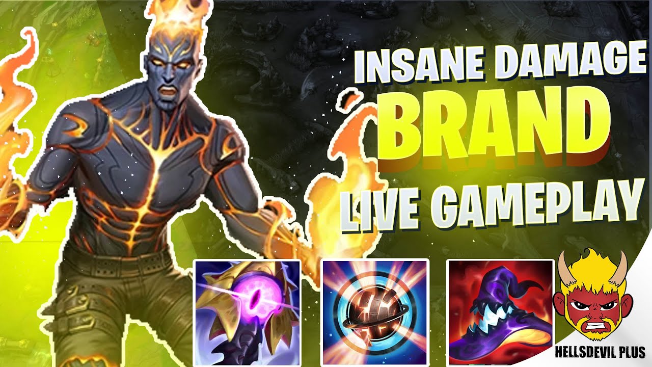 Support Brand Does INSANE DAMAGE! - Wild Rift HellsDevil Plus Gameplay