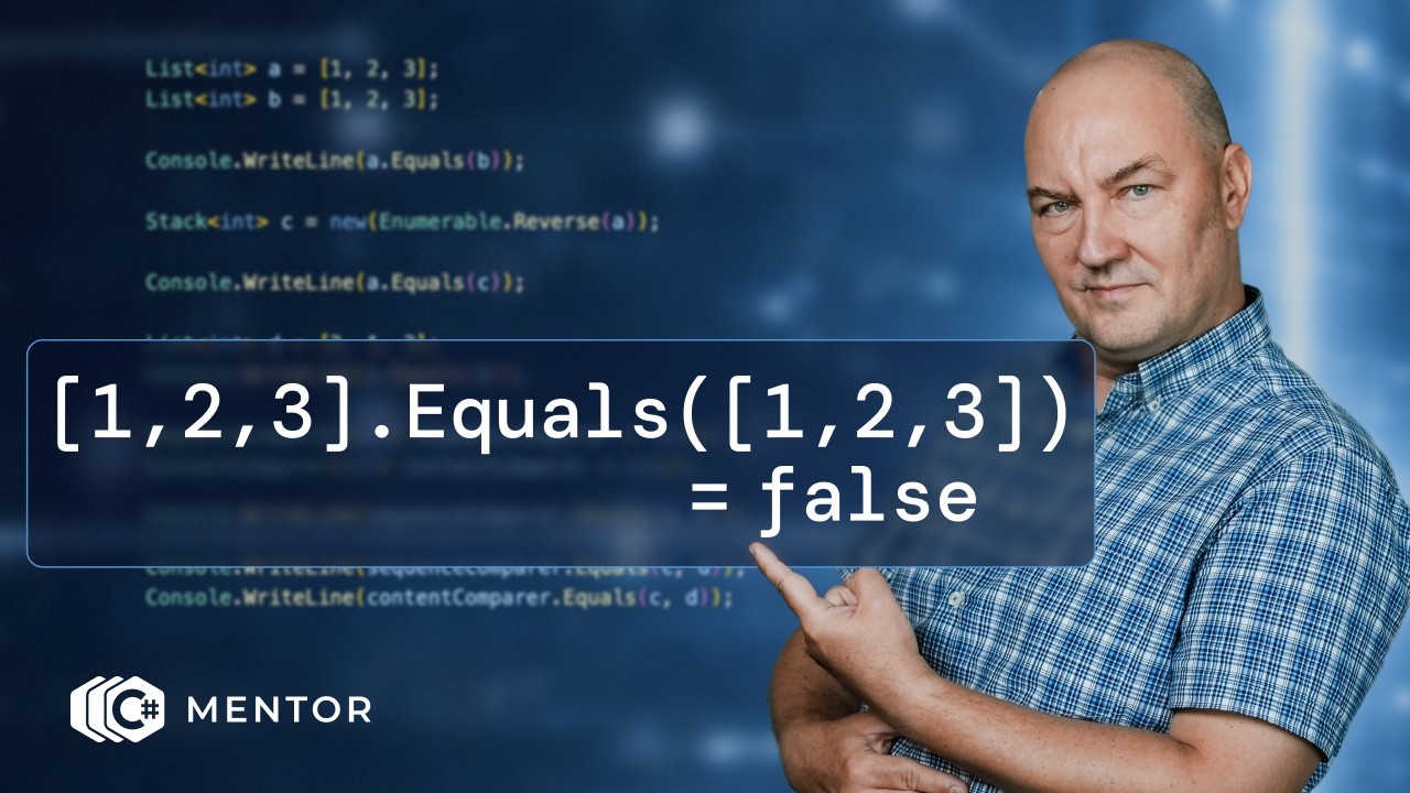 Why C# Refuses to Compare Collections