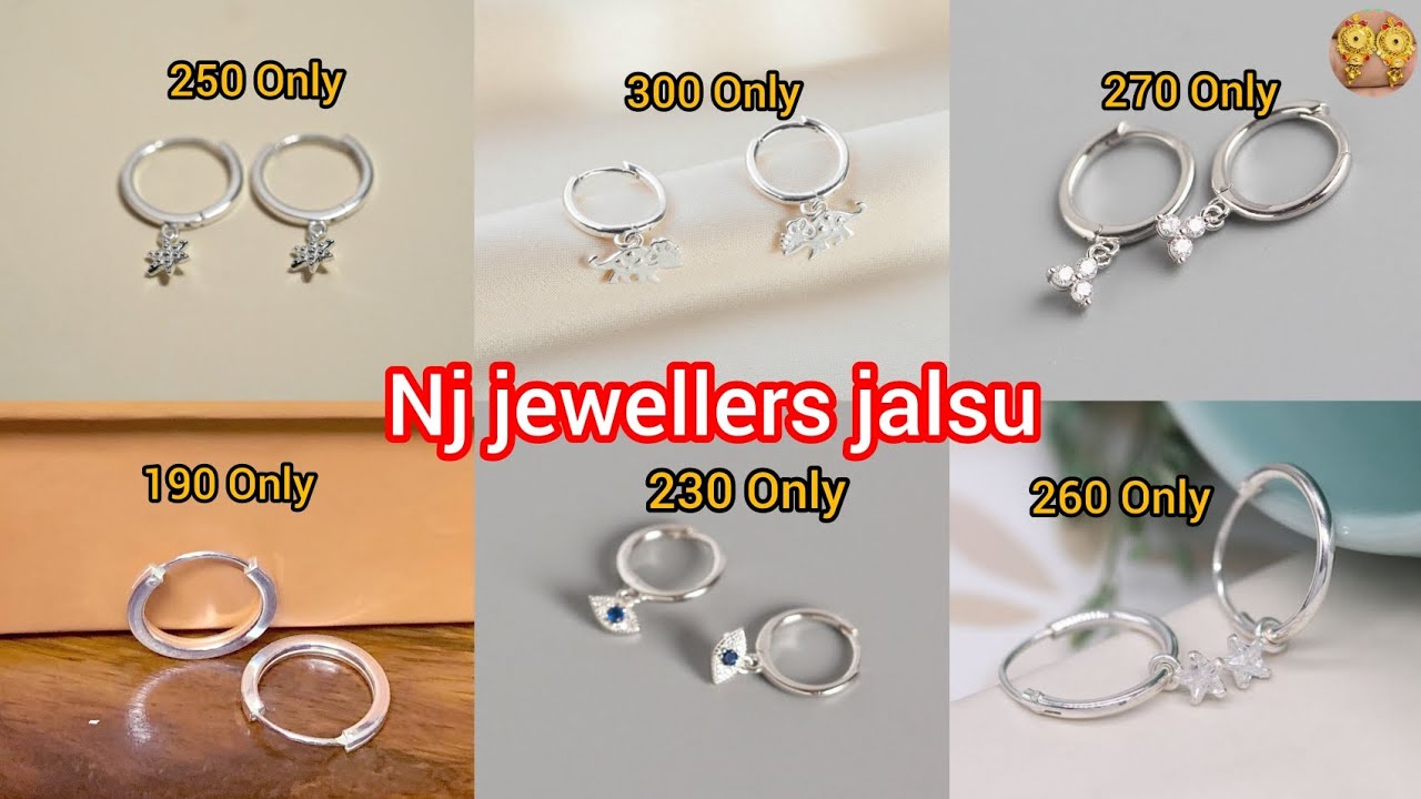 latest silver earrings design  silver earrings design for girls || silver black oxide jewellery 2025