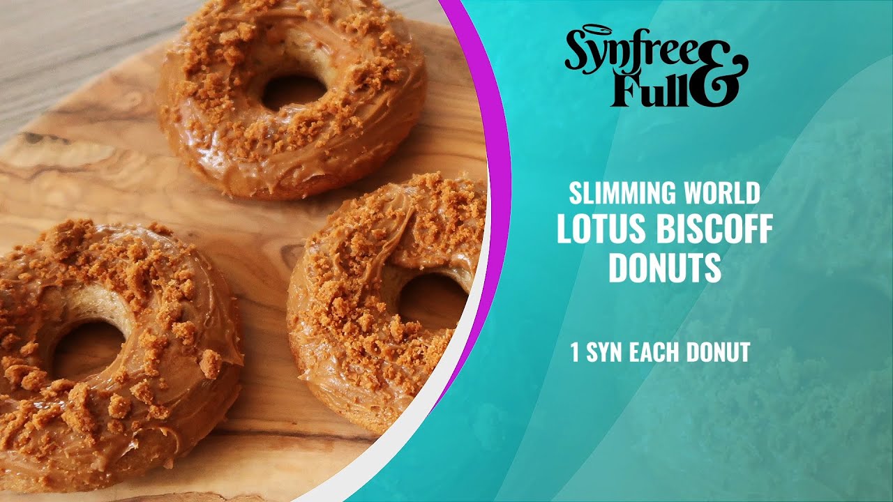 EASY Slimming World Lotus Biscoff Donuts - 1 SYN EACH