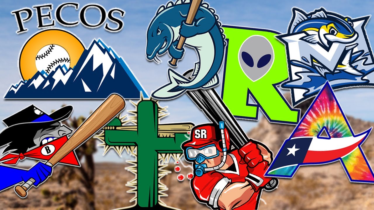 Pecos League Baseball - All Logos RANKED