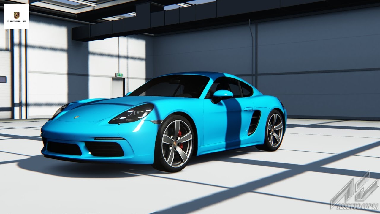 Driving in VR 002 Porsche Cayman S 718 Assetto Corsa