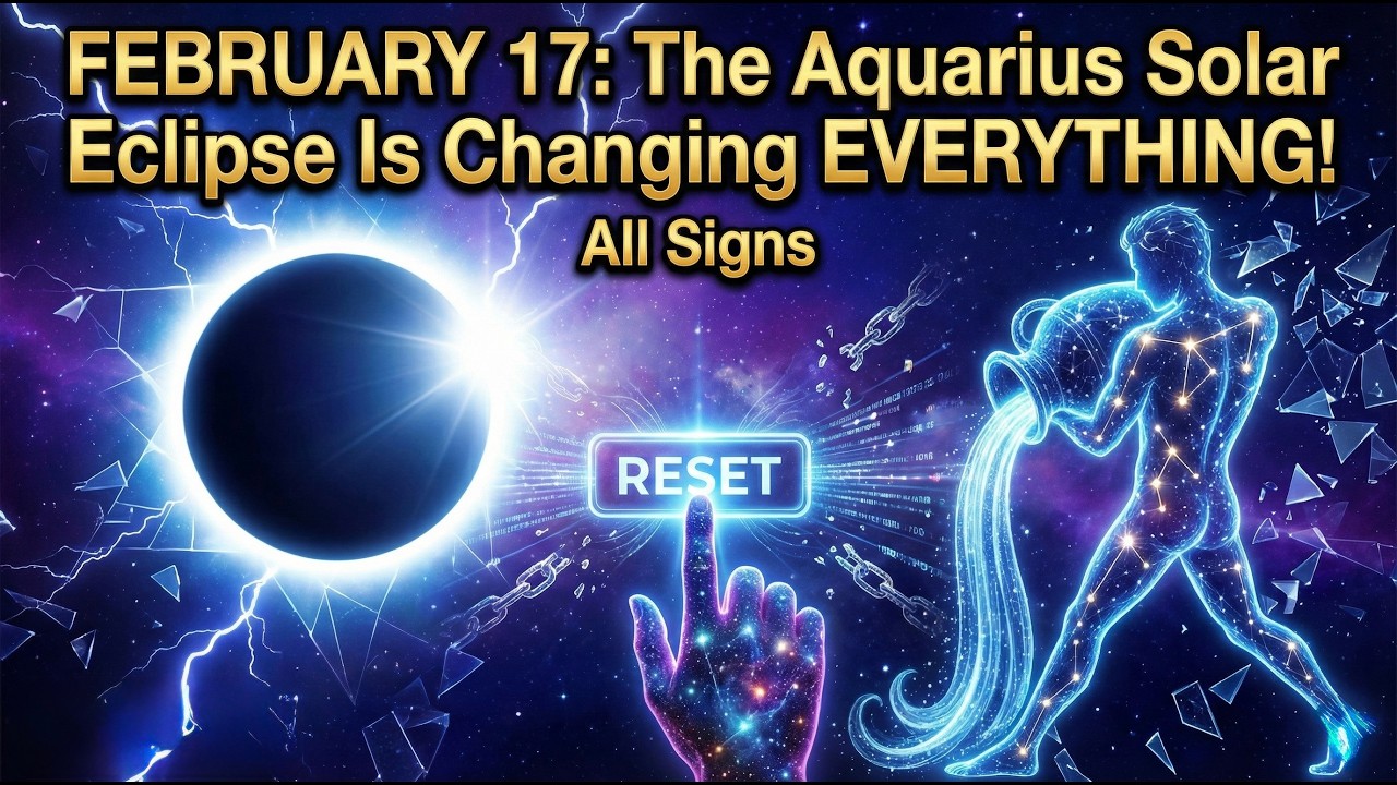 ⚡️ FEBRUARY 17: The Aquarius Solar Eclipse Is Changing EVERYTHING! (All Signs) The wait is over!
