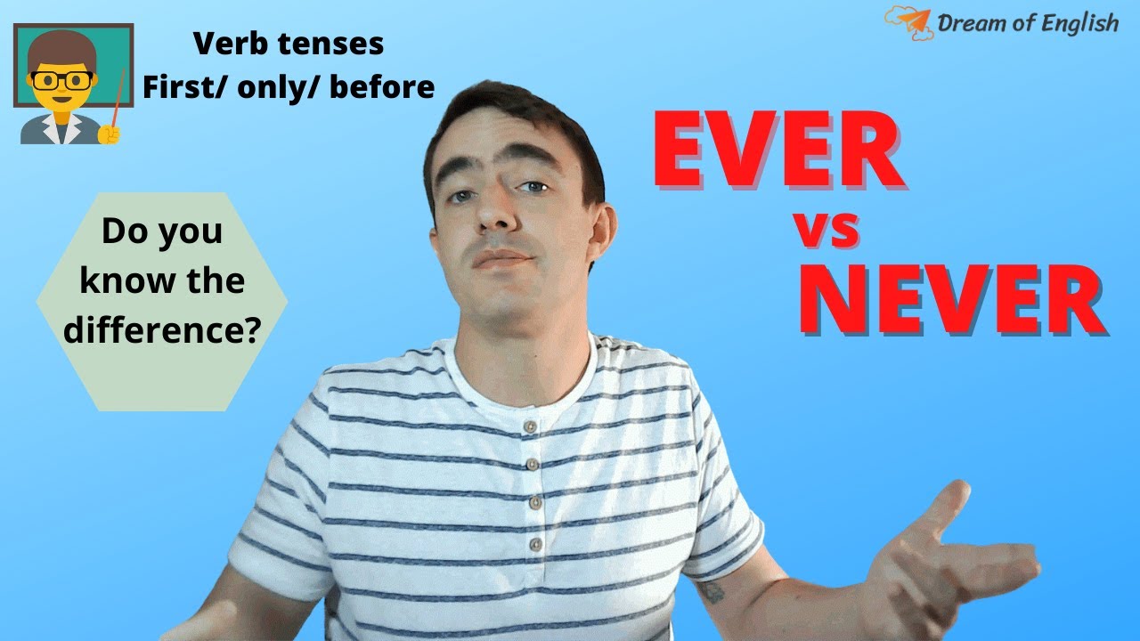 EVER and NEVER in English-Do you know the difference? (2020)