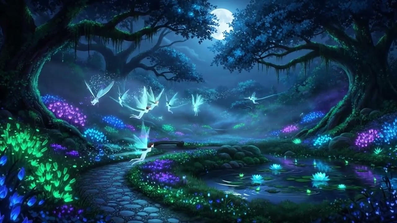 Enchanted Lotus Paradise 🌸 Stress Relief Music