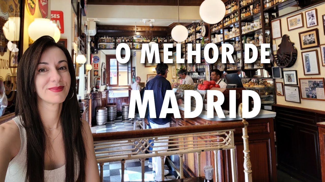 MELHOR ROTEIRO de TAPAS: 3 bares que você precisa conhecer em MADRID