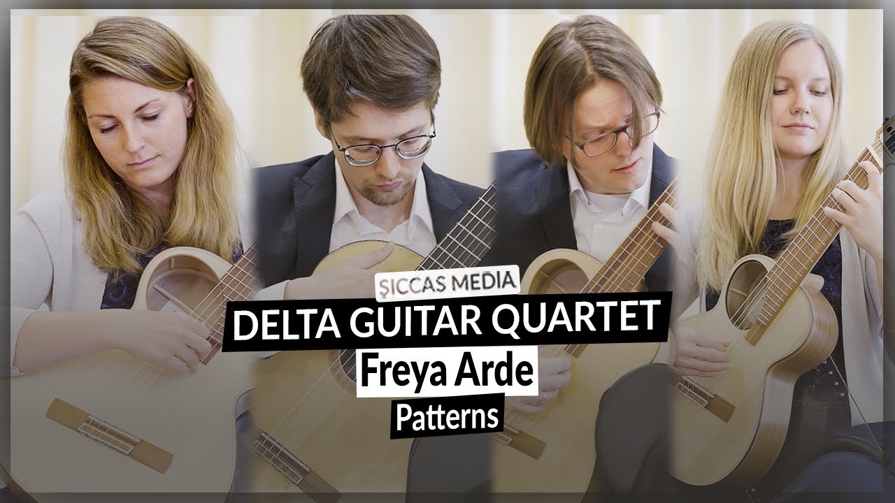 Delta Guitar Quartet plays Patterns by Freya Arde | Siccas Media