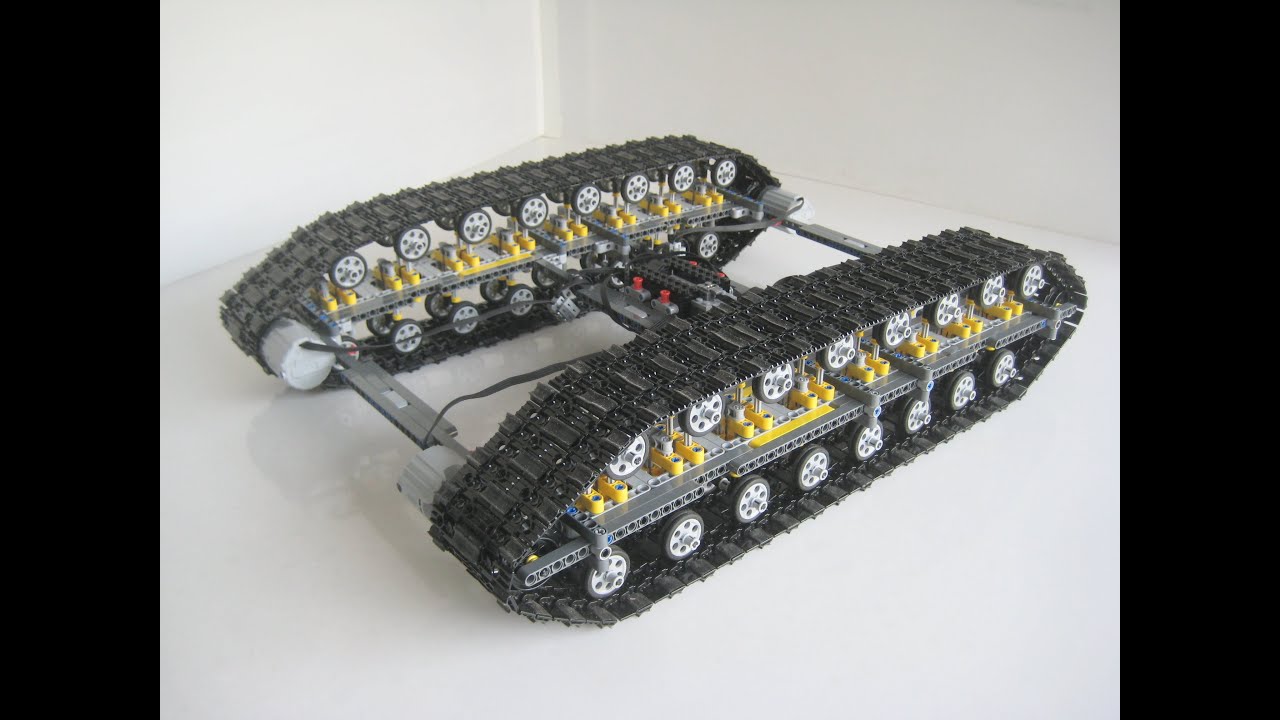 Lego - Medium Stair Tank Robot Climber Test #9