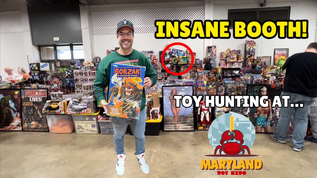 Maryland Toy Expo November 2023! This BOOTH was the SIZE of a small TOY SHOW!