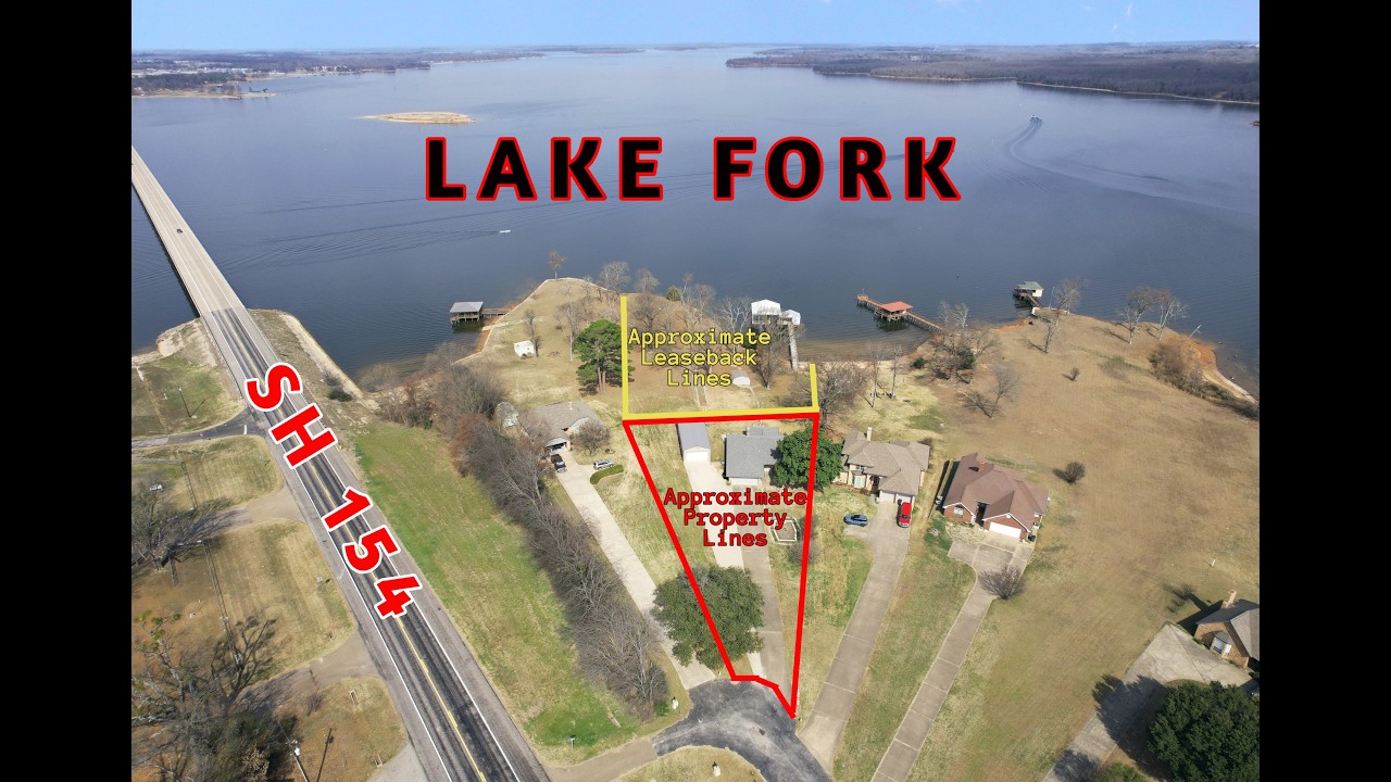 Looking for a Lake Fork home with deep main lake waterfront? Call JR Simpson 903-850-3324 for appt.
