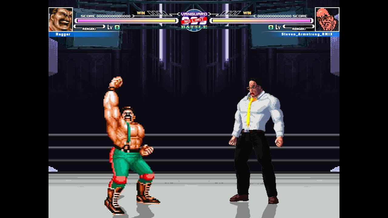 mugen - Mike Haggar vs Steven Armstrong