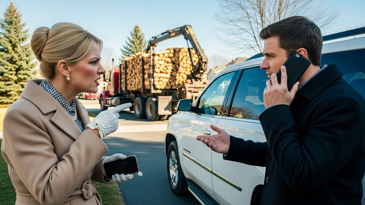 HOA Karen Blocked My Firewood Delivery Truck, Then Her Heat Went Out And I Refused To Help Her