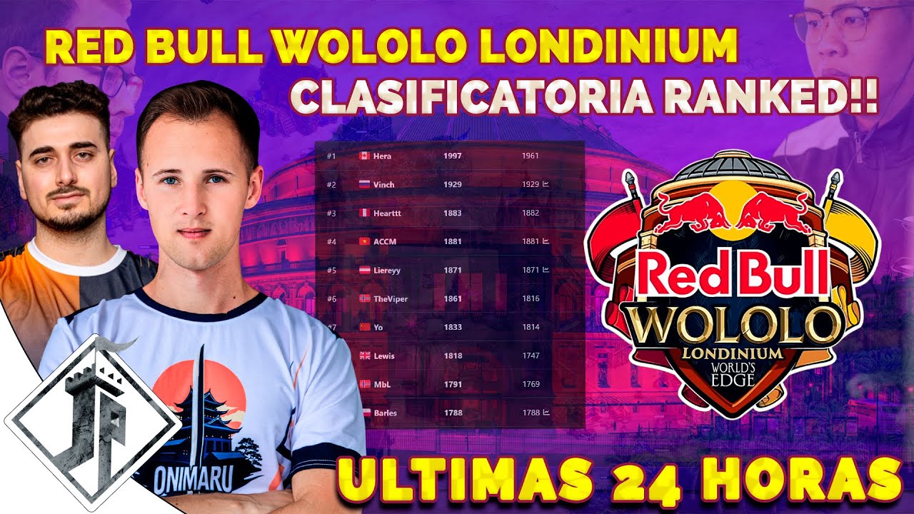Red Bull Wololo: Londinium - CLASIFICATORIAS - ULTIMAS 24 HORAS!!!