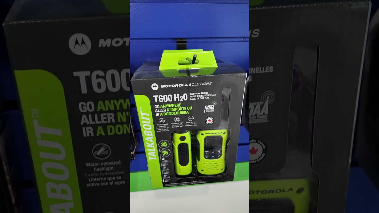 Motorola GMRS/FRS radios at Convergent Radio