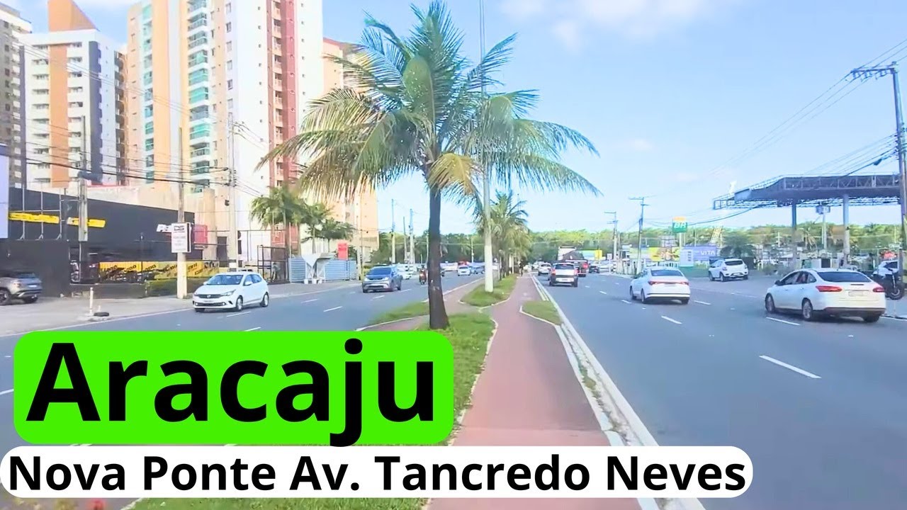 Av. Tancredo Neves em Aracaju | Passeio de Bike 🚴‍♂️