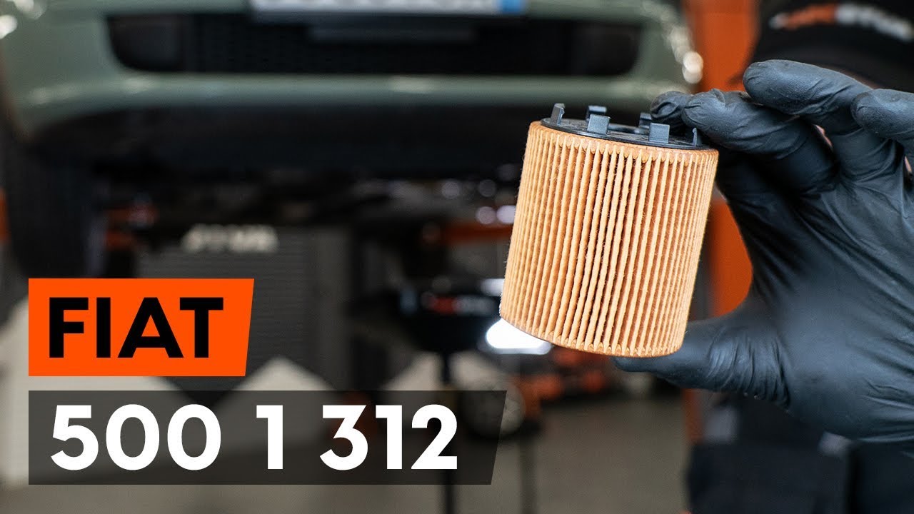 Cómo cambiar la filtro de aceite y aceite de motor en FIAT 500 (312) [VÍDEO TUTORIAL DE AUTODOC]