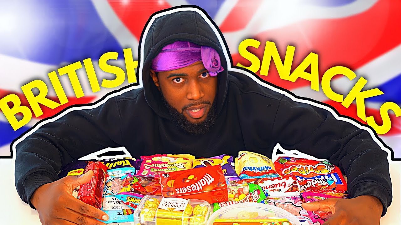 American Tries ICONIC British Snacks!